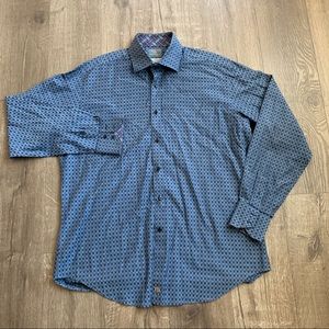 Thomas Dean Long Sleeve Button Down sz XL